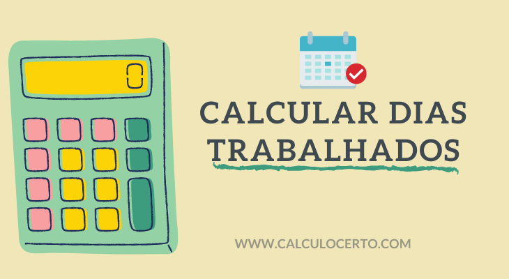 Calcular dias trabalhados