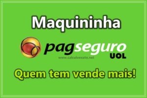 maquininha PagSeguro