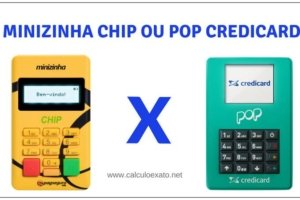 minizinha chip ou pop credicard