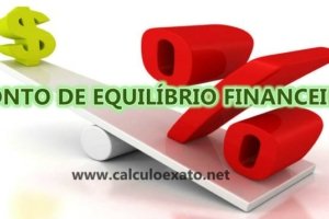 ponto de equilíbrio financeiro