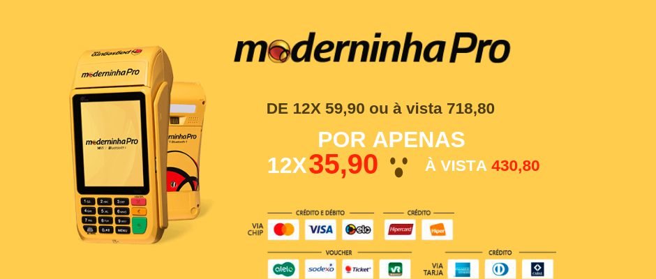 Comprar Moderninha Pro PagSeguro