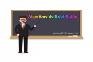 Algoritmo de Briot-Ruffini