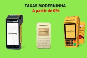 taxas moderninha