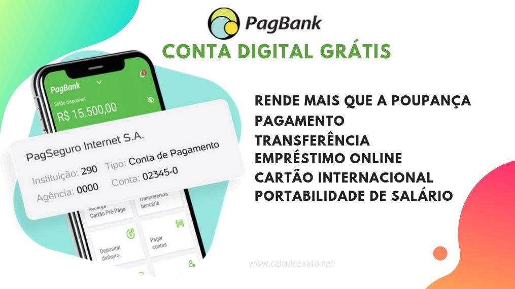 Conta Rendeira PagBank PagSeguro