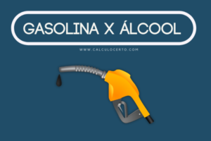 calculadora flex: gasolina x álcool