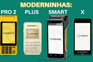 Moderninhas - plus, pro2, smart e x