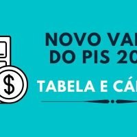 novo valor do PIS 2020