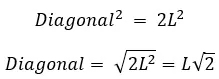 formula da diagonal